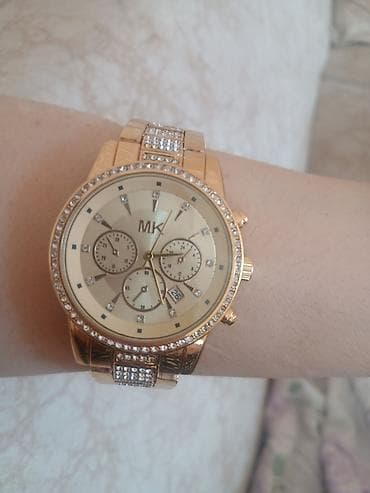 luç saat: Qol saatı, Michael Kors, rəng - Qızılı — 1