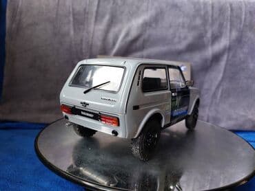 metbex tavan modelleri: Коллекционная модель Lada Niva Vlada Grey Black 1980 SOLIDO Art. — 18