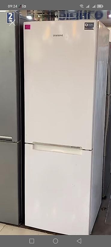 teze soyuducu: Samsung iki qapılı soyuducu (aşağıda dondurucu) - Rəng: ağ - Qapı — 1