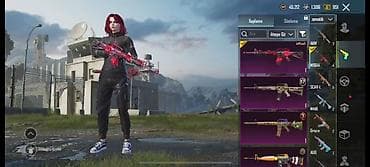 pubg mobil hesabı: PUBG Mobile üçün oyun hesabı. Hesabda müxtəlif geyim dəstləri, baş — 7