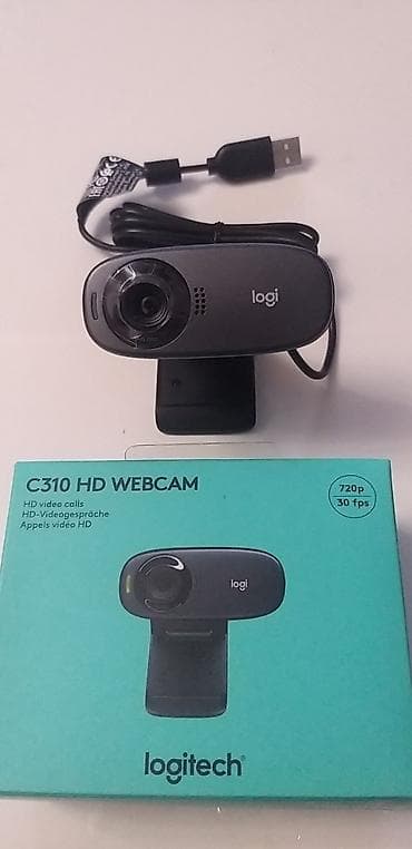 Webkamera C310 HD Personal Kopyüter üçün. Video HD calls 720P 30 FPS
