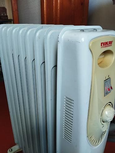 radiator peç: Nikai yağ radiatoru – elektrikli qızdırıcı - Brend: Nikai (Japan — 1