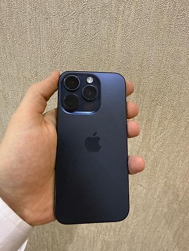 s20 ikinci el: IPhone 15 Pro, 128 GB, Blue Titanium — 2