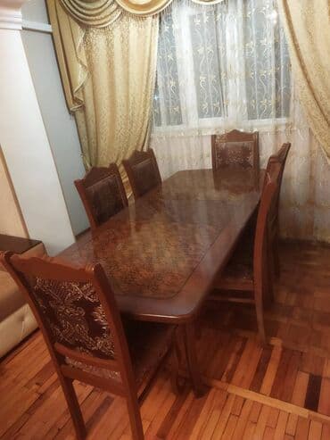 ikinci əl stullar: İşlənmiş, 6 stul — 2