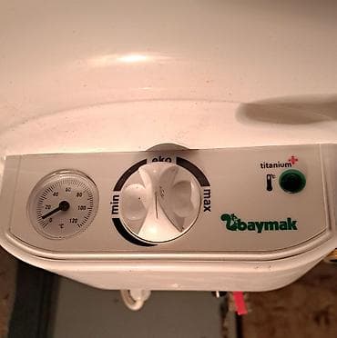 duş kabinə: Baymak elektrik su qızdırıcısı (bojler)100 lt - Şaquli silindrik — 2