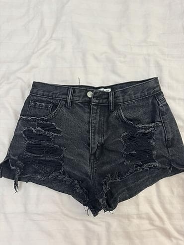 Qadın denim şortları – 2 ədəd set - Modellər: qısa kəsimli