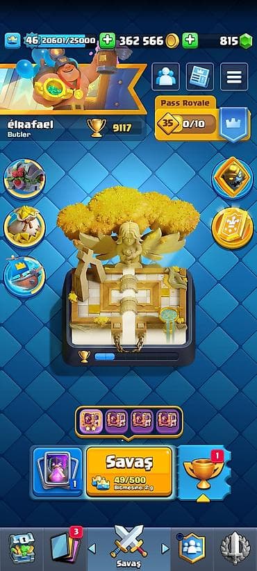 Clash Royale Hesabı Satılır! Çox super hesabdır,dəyərindən qat-qat
