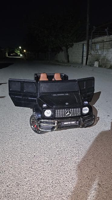 emo robot qiymeti: Uşaq üçün elektrikli miniatür avtomobil – Mercedes-Benz G-Class (AMG — 4