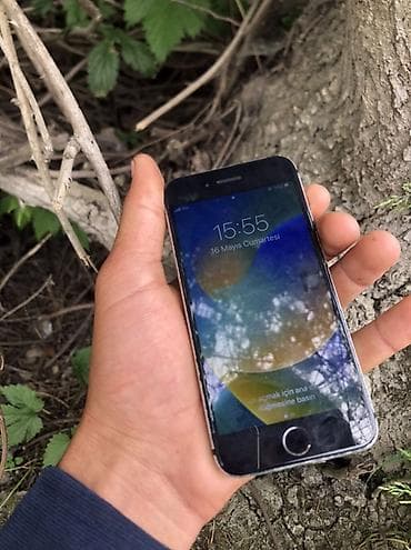 i̇phone 7 128: IPhone 7, 32 GB, Gümüşü, Qırıq — 4