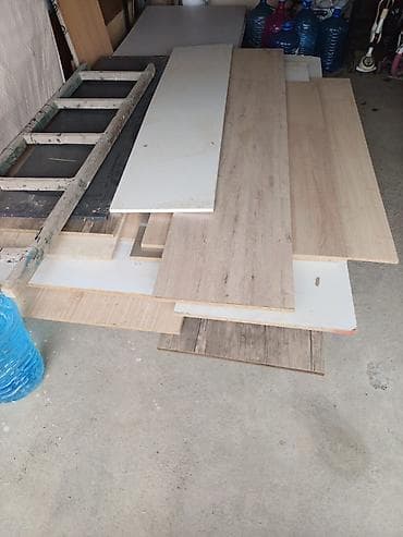 mebel qulpu: Laminatlar istifadə olunmayıb sexdə qalan maldır kv 8 AZN olcusu — 3