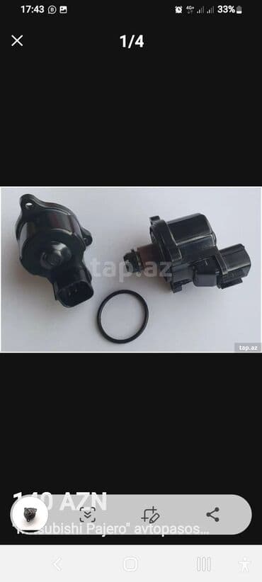 Digər datçik, sensor, qoruyucuların növləri: Mitsubishi Avtopasosu Airtrek 2.0 2.4 Outlander 2.4 lancer 1.3 1.6 — 4