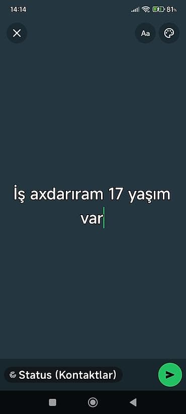 baxça işi: Digər ixtisaslar — 1