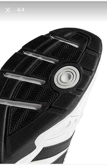 ağ krasovka: Adidas kişi idman ayaqqabısı original – ağ/qara/qırmızı rəng — 4