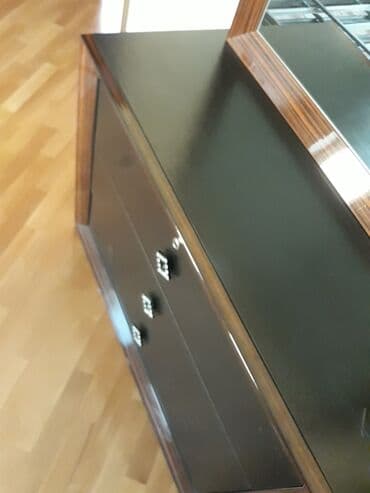 спальня из дерева: Б/у, С зеркалом — 2