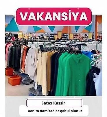 satici bey: Satış məsləhətçisi tələb olunur, Yalnız qadınlar üçün, 18-29 yaş, 1-2 illik təcrübə, Aylıq ödəniş — 1