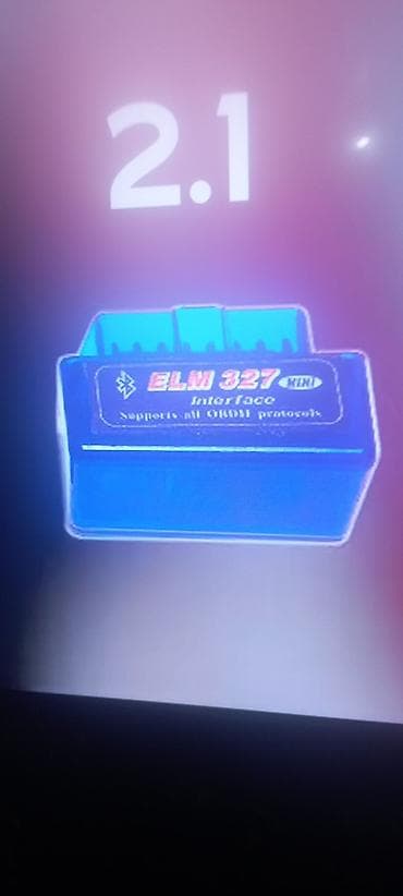 oto aksesuar: ELM327 Mini OBDII Bluetooth skaner + Olimpia avtomobil şüşəsi etiketi — 1