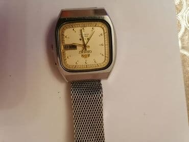 el fecr saat: Yeni, Qol saatı, Orient, rəng - Qızılı — 1