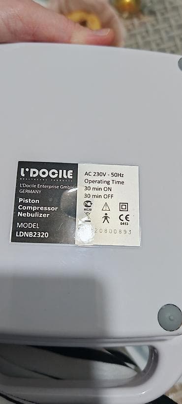 Qlükometrlər: L’Docile LDNB2320 kompressor nebulizator sistemi Xüsusiyyətlər: - — 5