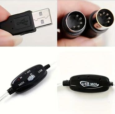 Mikrofonlar: Midi kabeli — 2