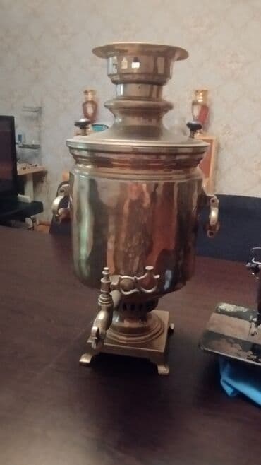 Duxovkalar: İşlənmiş Od Samovar, 5 l, Ödənişli çatdırılma — 1