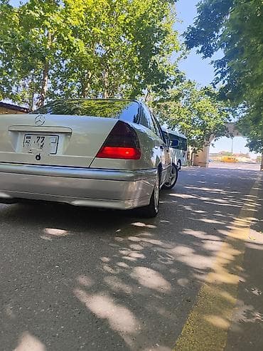 bbs diskler: Mercedes-Benz C-Class (W202) sedan, gümüşü rəng. - Kuzov: sedan — 9