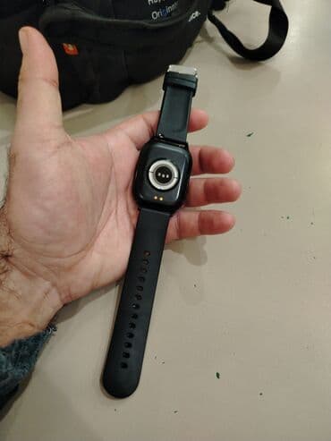 apple watch çakma: İşlənmiş, Smart saat, Sensor ekran, rəng - Qara — 3