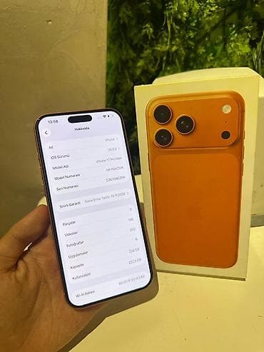 IPhone 17 Pro Max, 256 GB, Narıncı — 2
