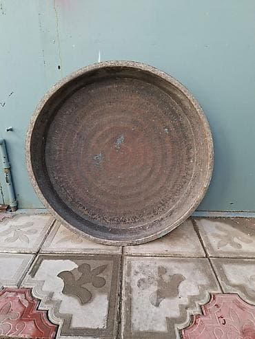 yarma: Məhsul: Böyük ölçülü mis/sinklənmiş metal sini-lər (2 ədəd) Təsvir: - — 2