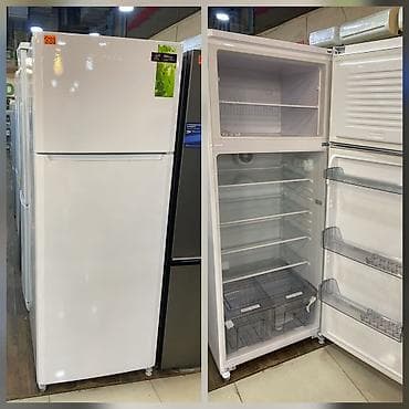 ucuz soyduclar: İki qapılı soyuducu (üst dondurucu) - Rəng: ağ, klassik dizayn - — 1