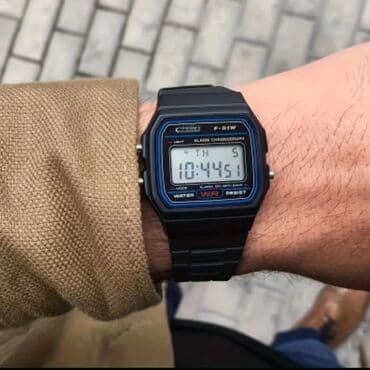 curren saatlari: CASIO(ORIGINAL DEYIL)qol saatı – klassik F-91W üsullu Xüsusiyyətlər — 2