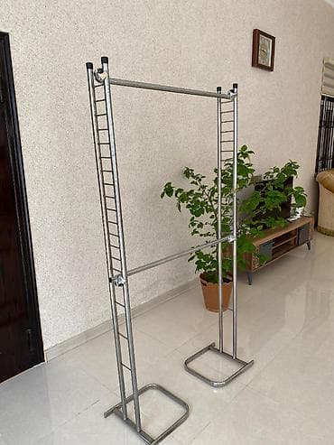 Metal paltar asılqanı/daraq sistemi - Material: paslanmayan polad lalafo.az -da Metal paltar asılqanı/daraq sistemi - Material: paslanmayan polad