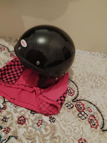 Məhsul: Bell açıq tip motosiklet dəbilqəsi + əlavə güzgülü vizor və