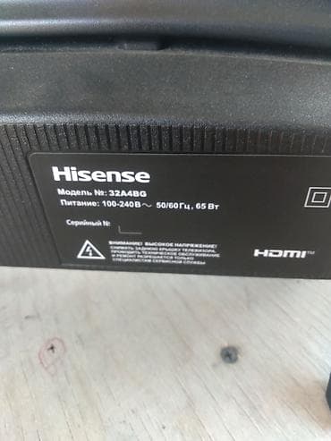 video registor: Hisense 32A4BG Smart TV sekilda gorunur biraz yungul xet var oda yoxa — 3
