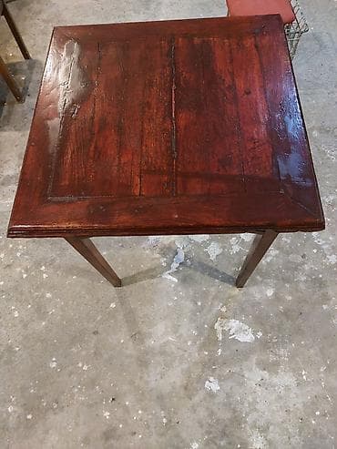 islenmis masalar: Mətbəx masası, İşlənmiş, Açılmayan, Taxta, Kvadrat masa — 1