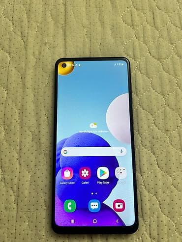 a21s plata: Samsung Galaxy A21S, 64 GB, rəng - Mavi, Barmaq izi — 3