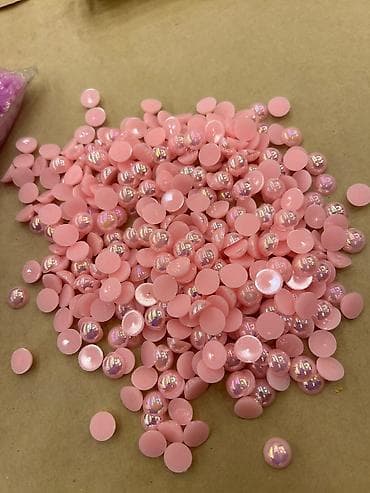 mirvari abadok: İncə dekorativ yarım-muncuq seti – yapışdırma üçün Məhsul təsviri: - — 4