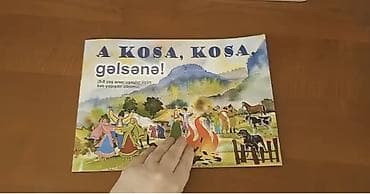 novruz torbası: Məhsul: “A Kosa, Kosa, gəlsənə!” – kəs-yapışdır albomu Təsvir: - 5–8 — 1