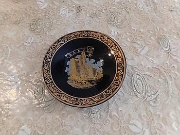 qaqa profil sekilleri: Boşqablar, 1 əd, rəng - Qara, Farfor, Çexiya — 3