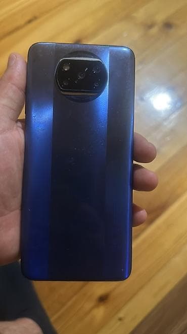 macbook pro: Poco X3 Pro, rəng - Mavi, Sensor — 2