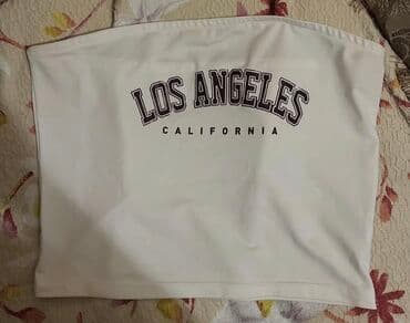 qadın üçün qızıl bilərziklər: Qadın top dəsti – 3 ədəd desti 3 biryerde 10 1) Ağ strapless top - Ön — 1