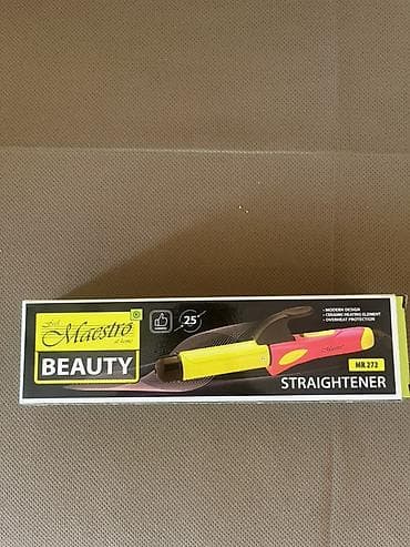 korpuslar: Maestro Beauty MR-272 saç düzləndirici - Model: Maestro Beauty MR-272 — 1