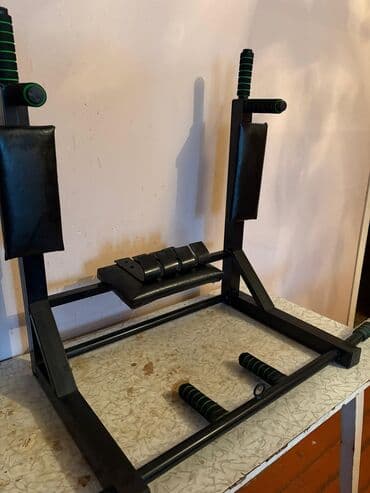 скамья для жима: Universal turnik–parallel qollar–qarn pressi üçün divar trenajoru — 4