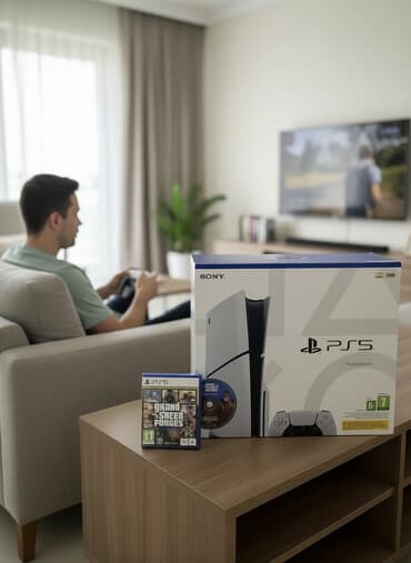 Sony PlayStation 5 komplekt Tərkib: - PlayStation 5 konsol (PS5, 4K