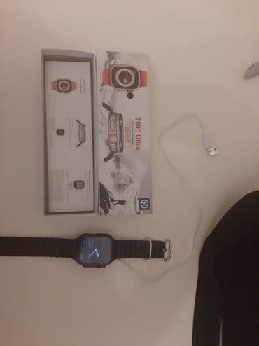 Yeni, Smart saat, Sensor ekran, rəng - Qara