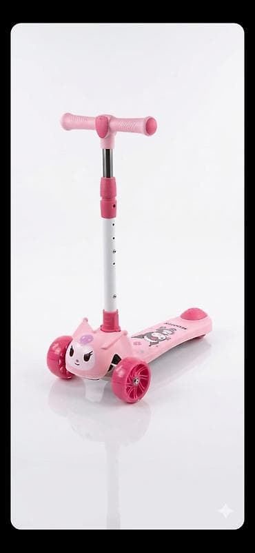 bakavin nədir: Uşaq skuter – Kuromi dizaynlı, musiqili, qatlanan model — 7