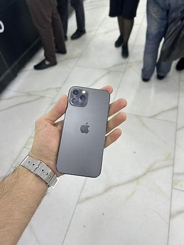 IPhone 12 Pro, 256 GB, Graphite, Face ID lalafo.az -da IPhone 12 Pro, 256 GB, Graphite, Face ID
