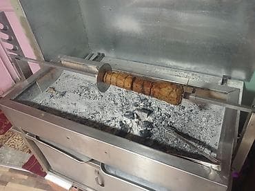 Paslanmayan poladdan hazırlanmış peşəkar manqal-çevirmə aparatı — 2
