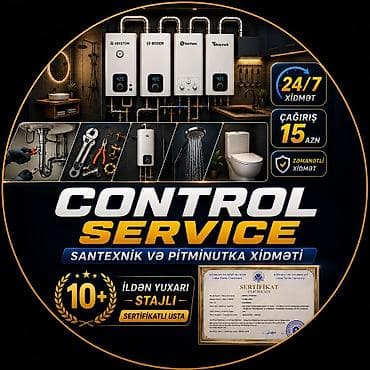 ariston pitiminutka: CONTROL SERVICE – Santexnik və pitminutka xidməti - 24/7 xidmət - — 1