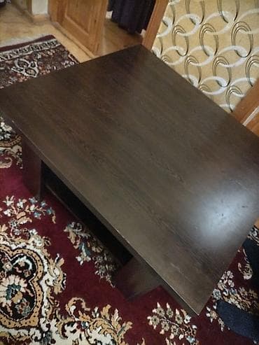 Столы и стулья: Журнальный стол, Трансформер, Дерево, Квадратный стол — 3