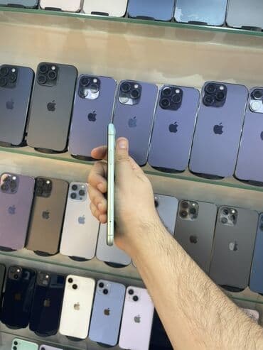 iphone 11 en ucuz qiymeti: IPhone 11, 64 GB, Yaşıl, Face ID — 3